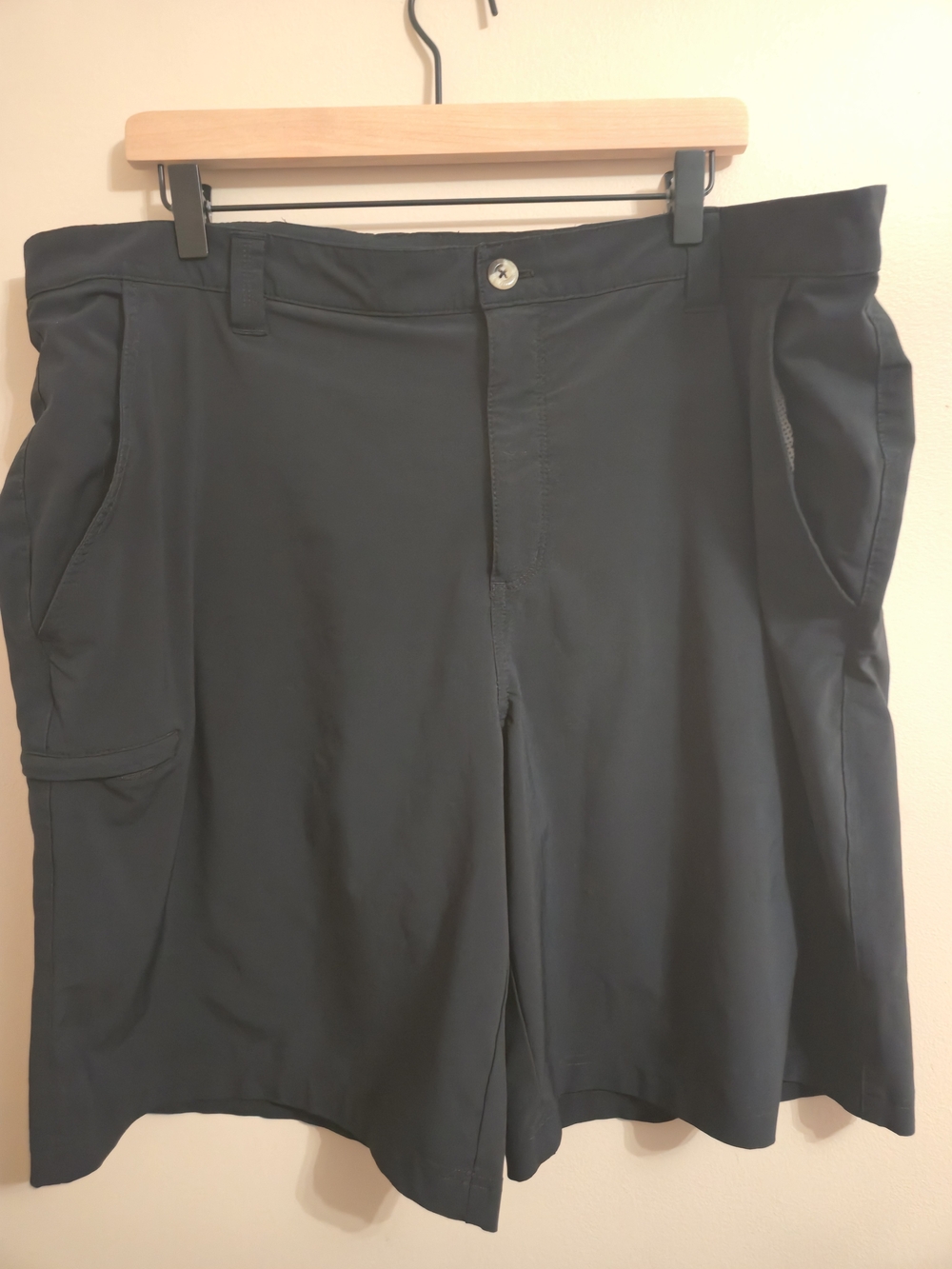 Columbia PFG Grander Marlin II Offshore Shorts Mens Black Fishing Size 40